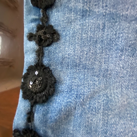 7 For all Mankind Luxe Vintage jeans size 26 with embroidery. - Picture 5 of 6